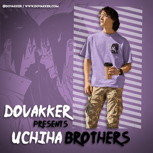 Uchiha Brothers Oversized T-Shirt (Unisex)