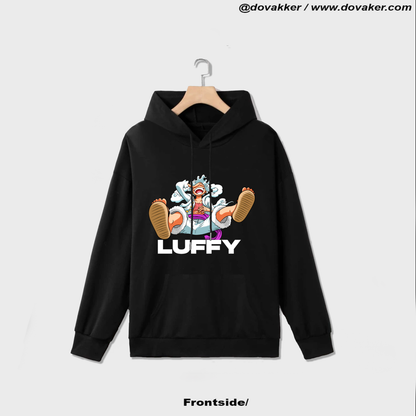 Luffy Gear 5 Premium Cotton Hoodie (Unisex)